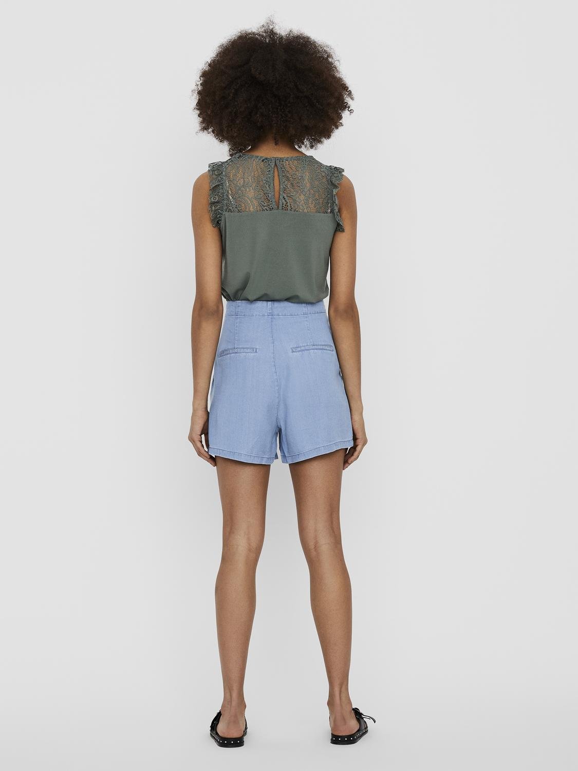 VMMIA Shorts - Light Blue Denim - VERO MODA & VILA Bergvik